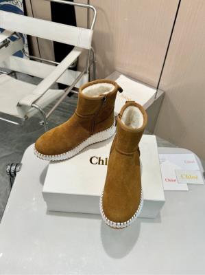 wholesale quality chloe boots brown